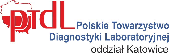 logo polskiego towarzystwa diagnostyki laboratoryjnej